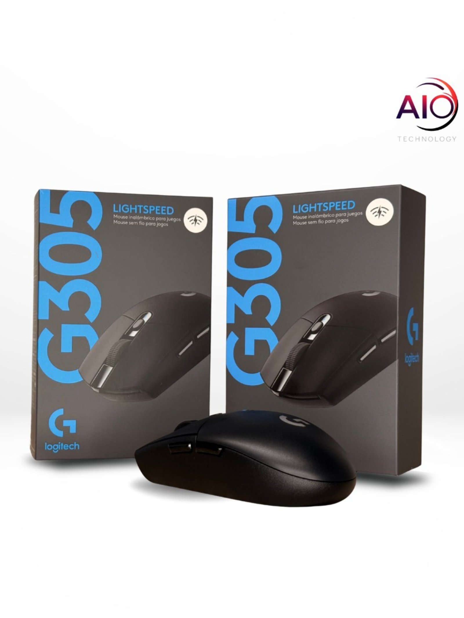 910-005281 - Logitech Mouse G305 LightSpeed Gaming Wireless Black