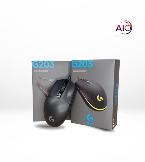 910-005790 - Logitech Mouse G203 RGB LightSync Gaming Black