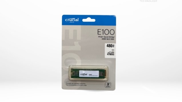CT480E100SSD8 - CRUCIAL SSD 480GB M.2 NVME 2280